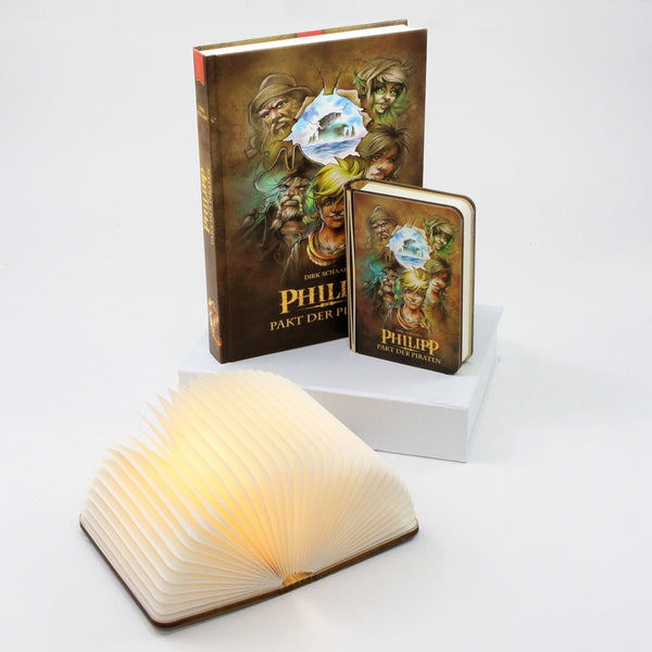 Leuchtbuch LED Buch Buchlampe Lampe - itpieces