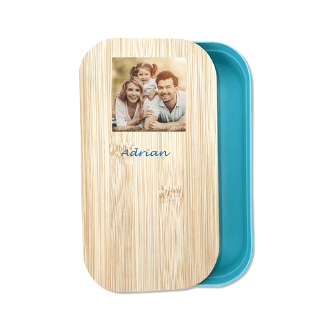 Lunchbox für Kinder mit Bild + Name Brotbox - itpieces