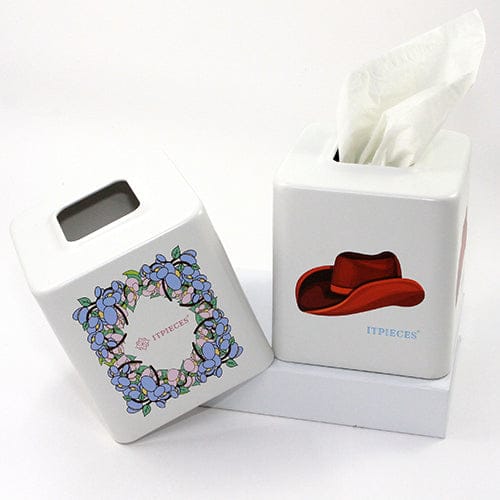 Taschentücher-Box, Kosmetiktücher, Spender aus Metall - itpieces